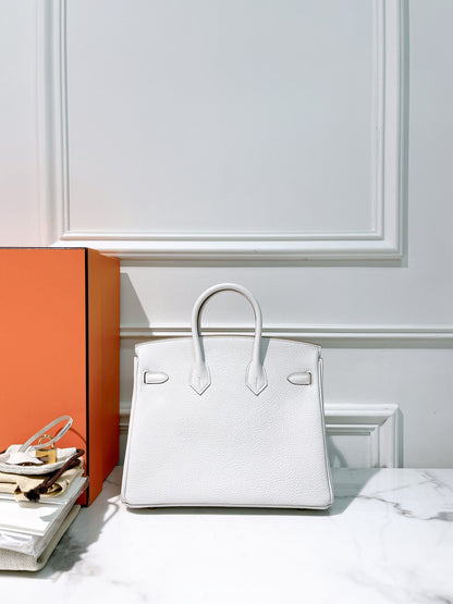 HERMES BIRKIN 25, Gris Pale/Gold