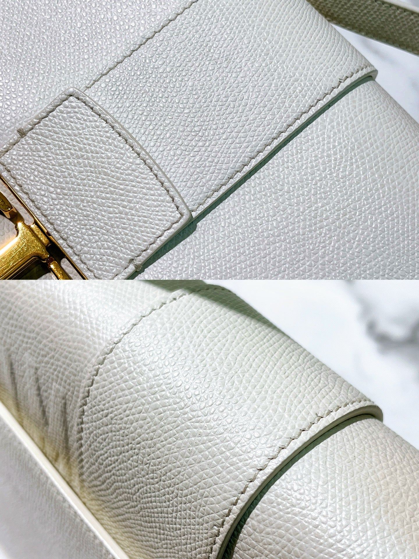 DIOR MONTAIGNE BAG, White/Gold