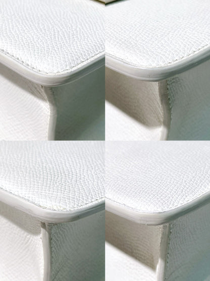 DIOR MONTAIGNE BAG, White/Gold