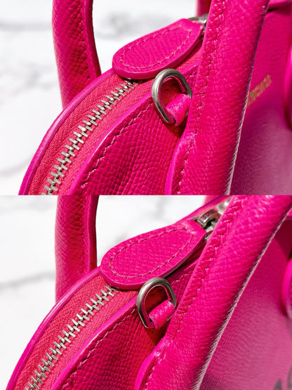 BALENCIAGA MINI VILLE, Pink/Silver