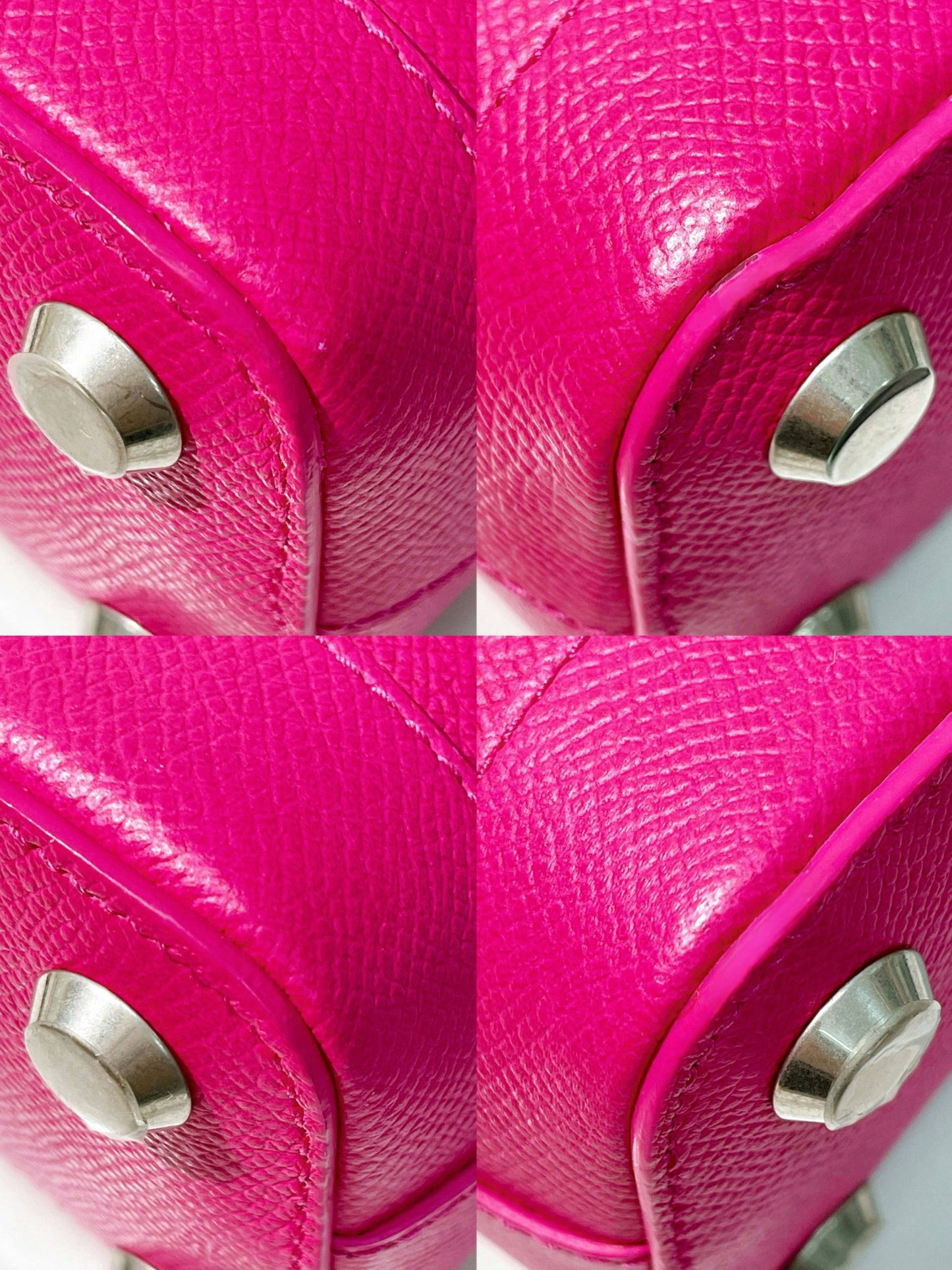 BALENCIAGA MINI VILLE, Pink/Silver