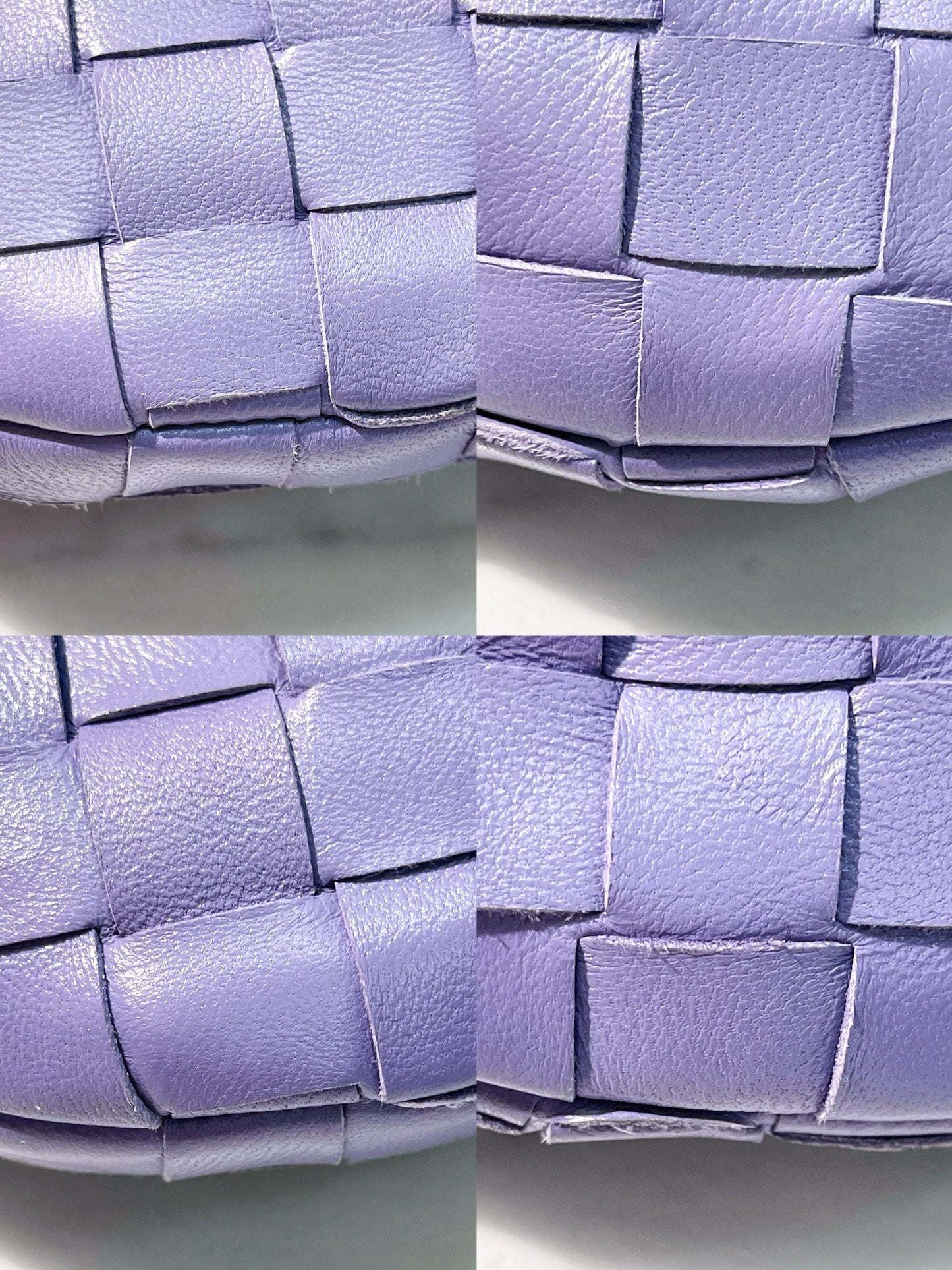 BOTTEGA VENETA MINI JODIE, Purple/Silver