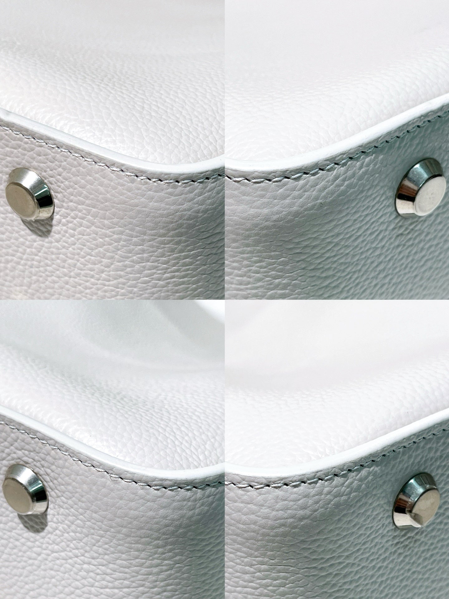 BALENCIAGA TOOL 2.0 SMALL TOTE, White/Silver