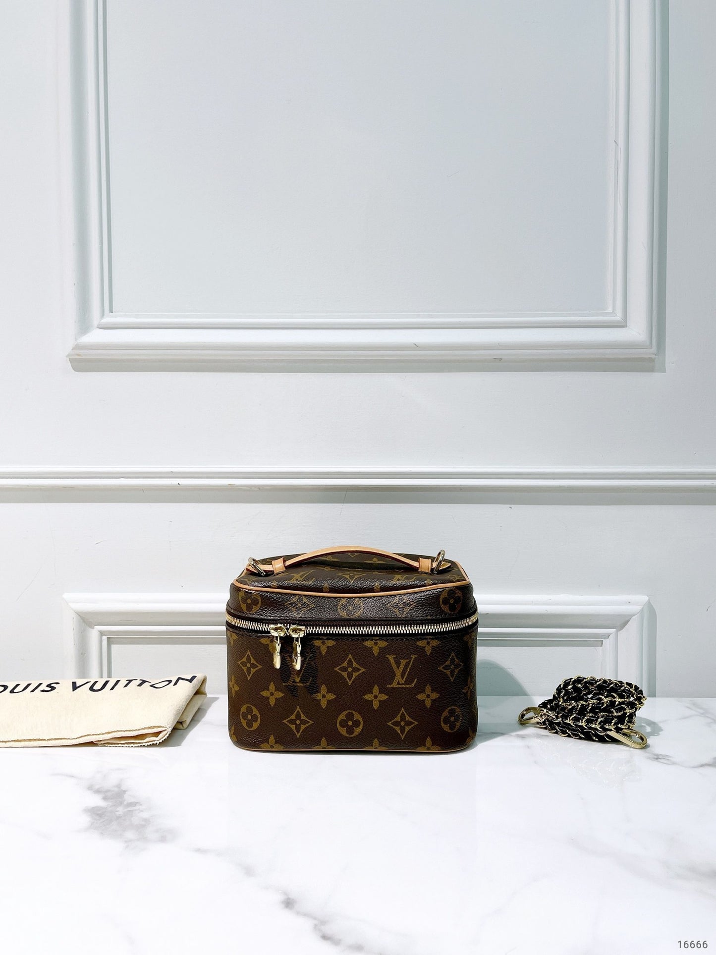 LV NICE MINI, Monogram