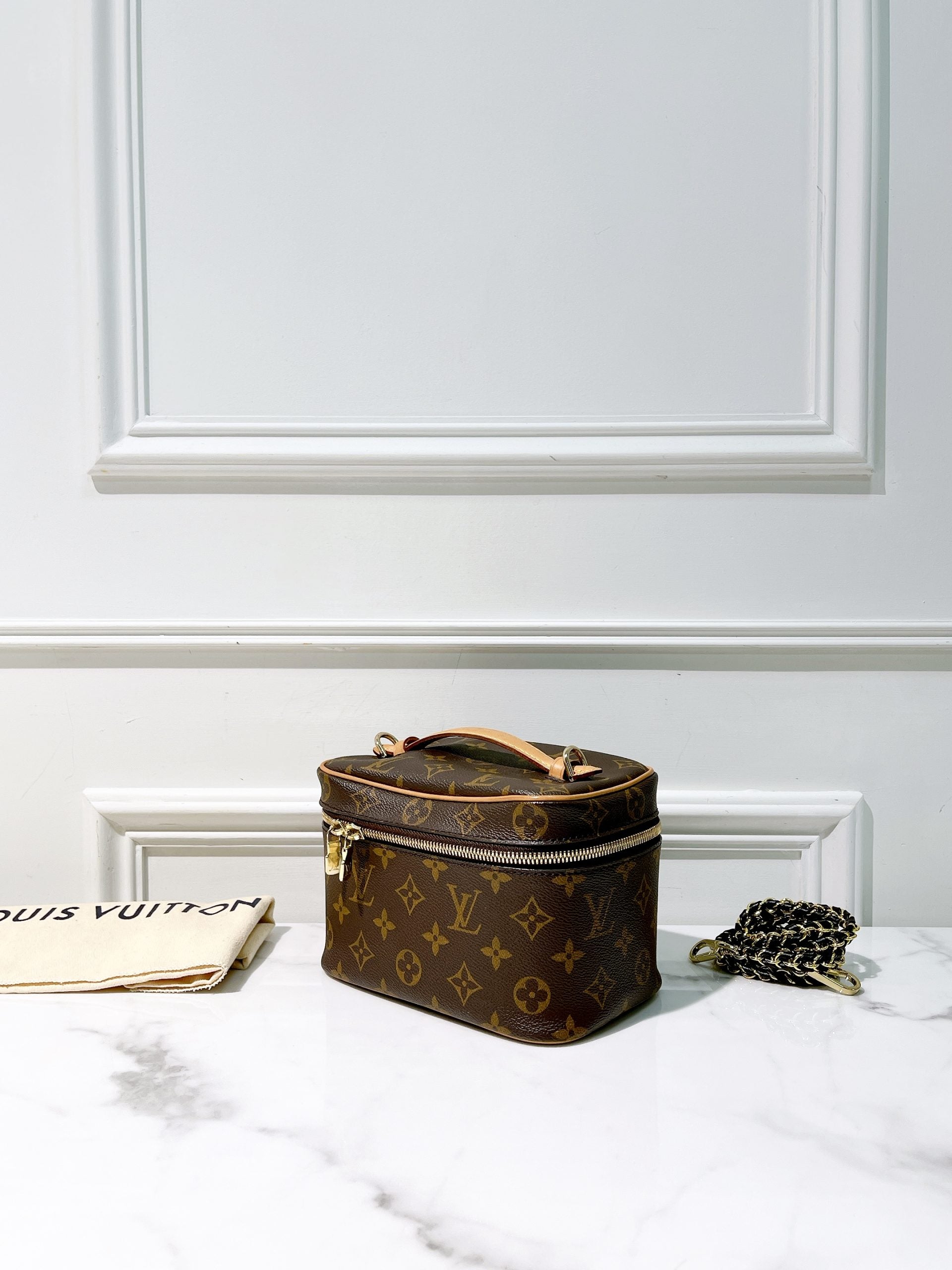 LV NICE MINI, Monogram