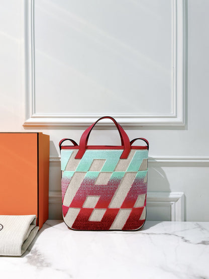 HERMES CABAS H EN BIAIS 27 BAG