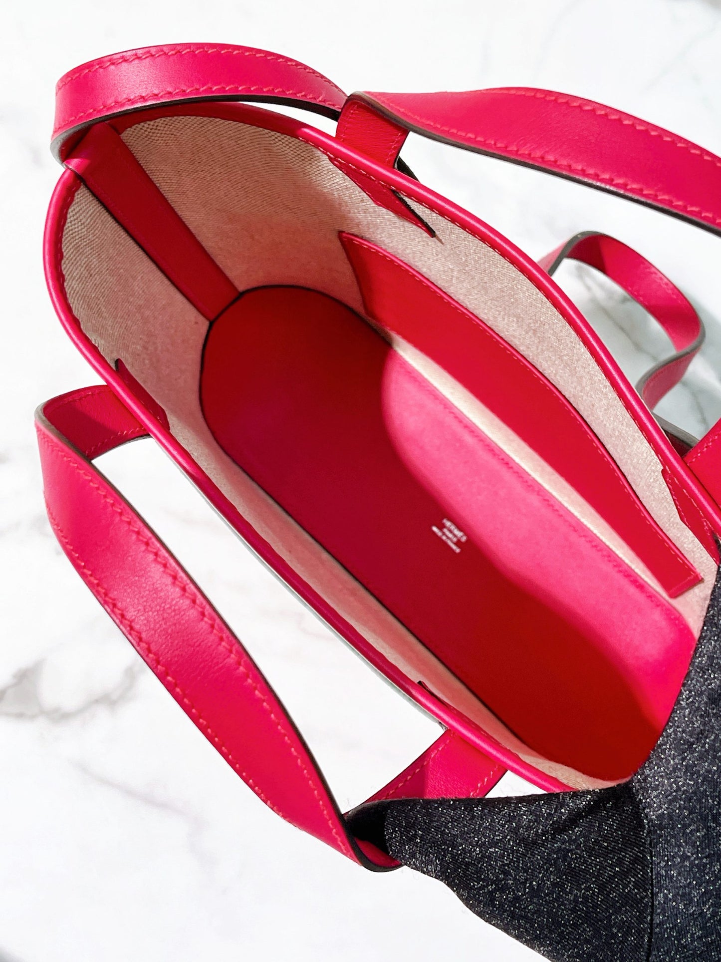 HERMES CABAS H EN BIAIS 27 BAG