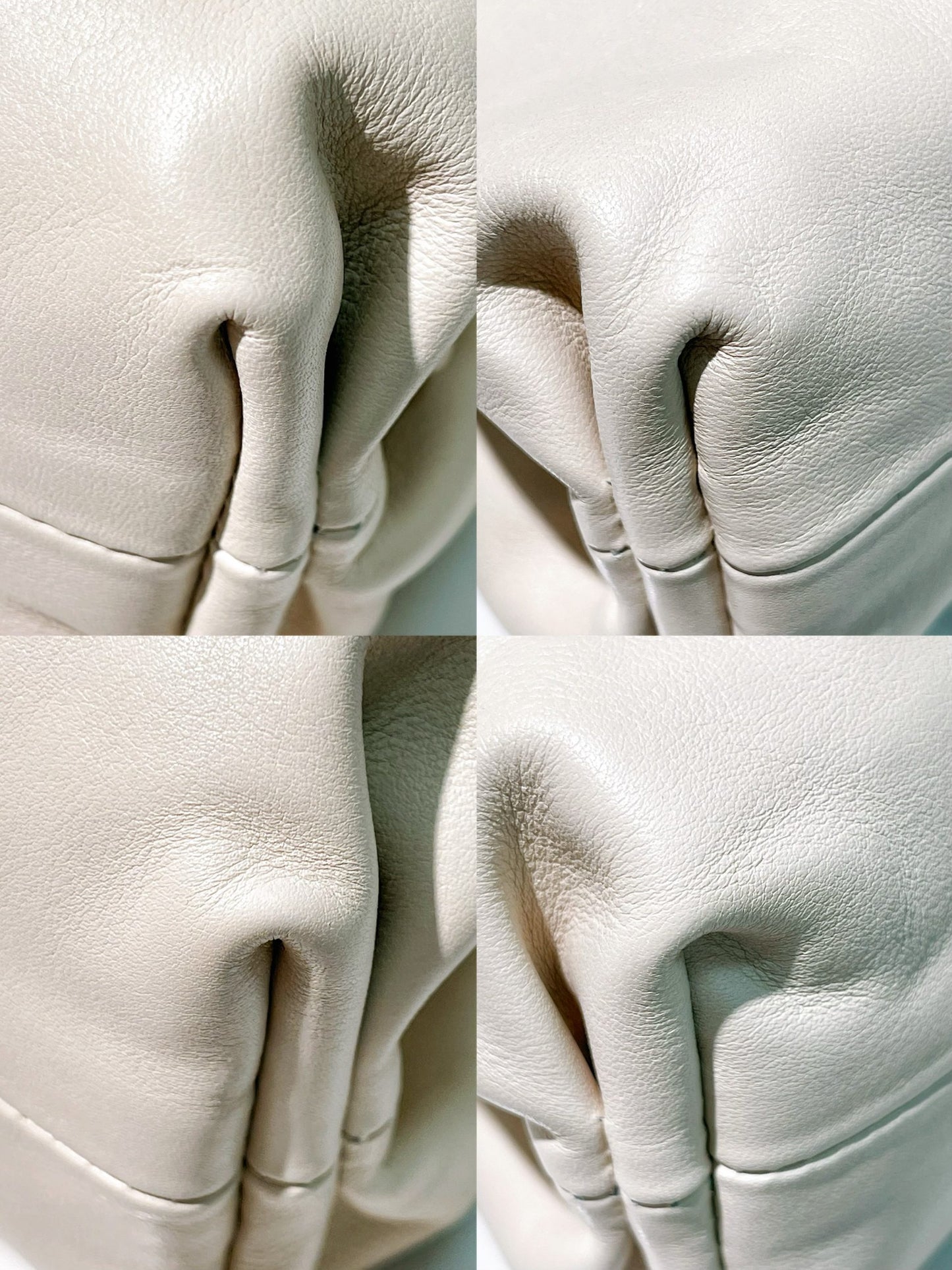 BOTTEGA VENETA MINI POUCH, White