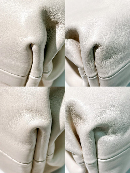 BOTTEGA VENETA MINI POUCH, White