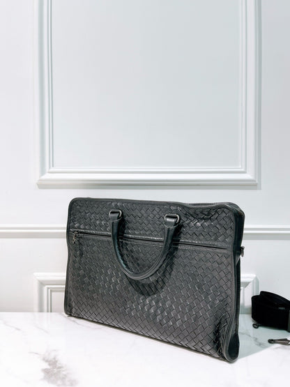 BOTTEGA VENETA HANDBAG, Black/Silver