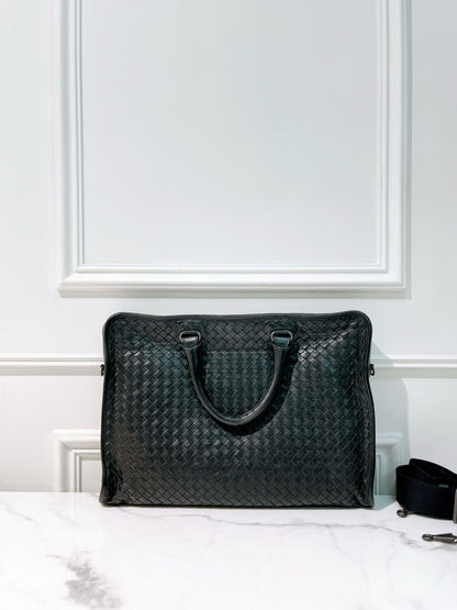BOTTEGA VENETA HANDBAG, Black/Silver