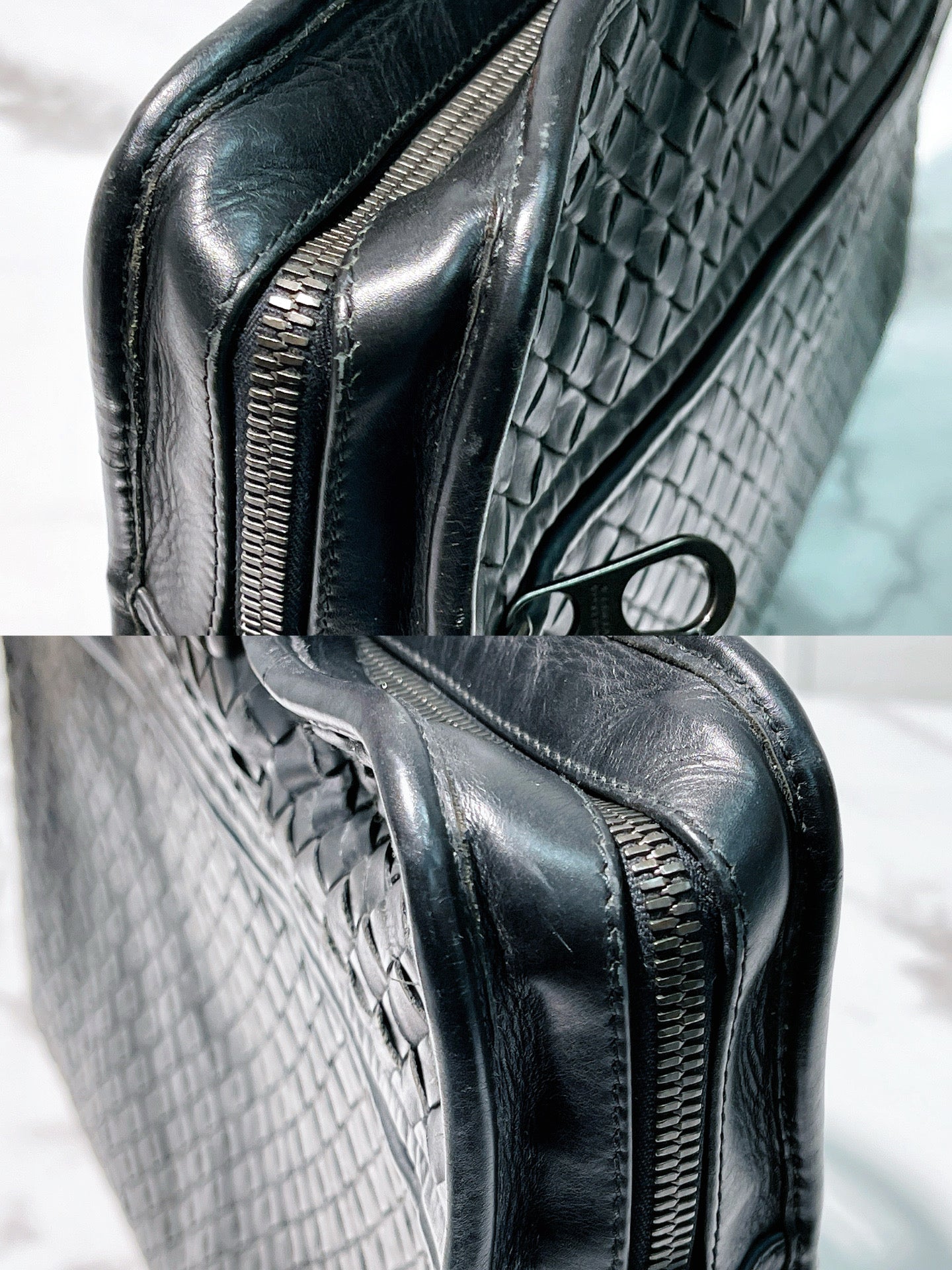 BOTTEGA VENETA HANDBAG, Black/Silver