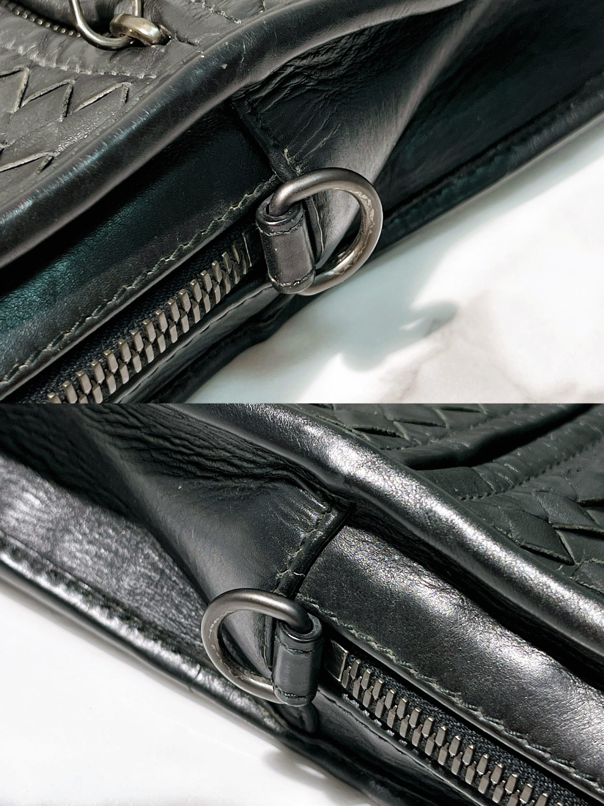 BOTTEGA VENETA HANDBAG, Black/Silver