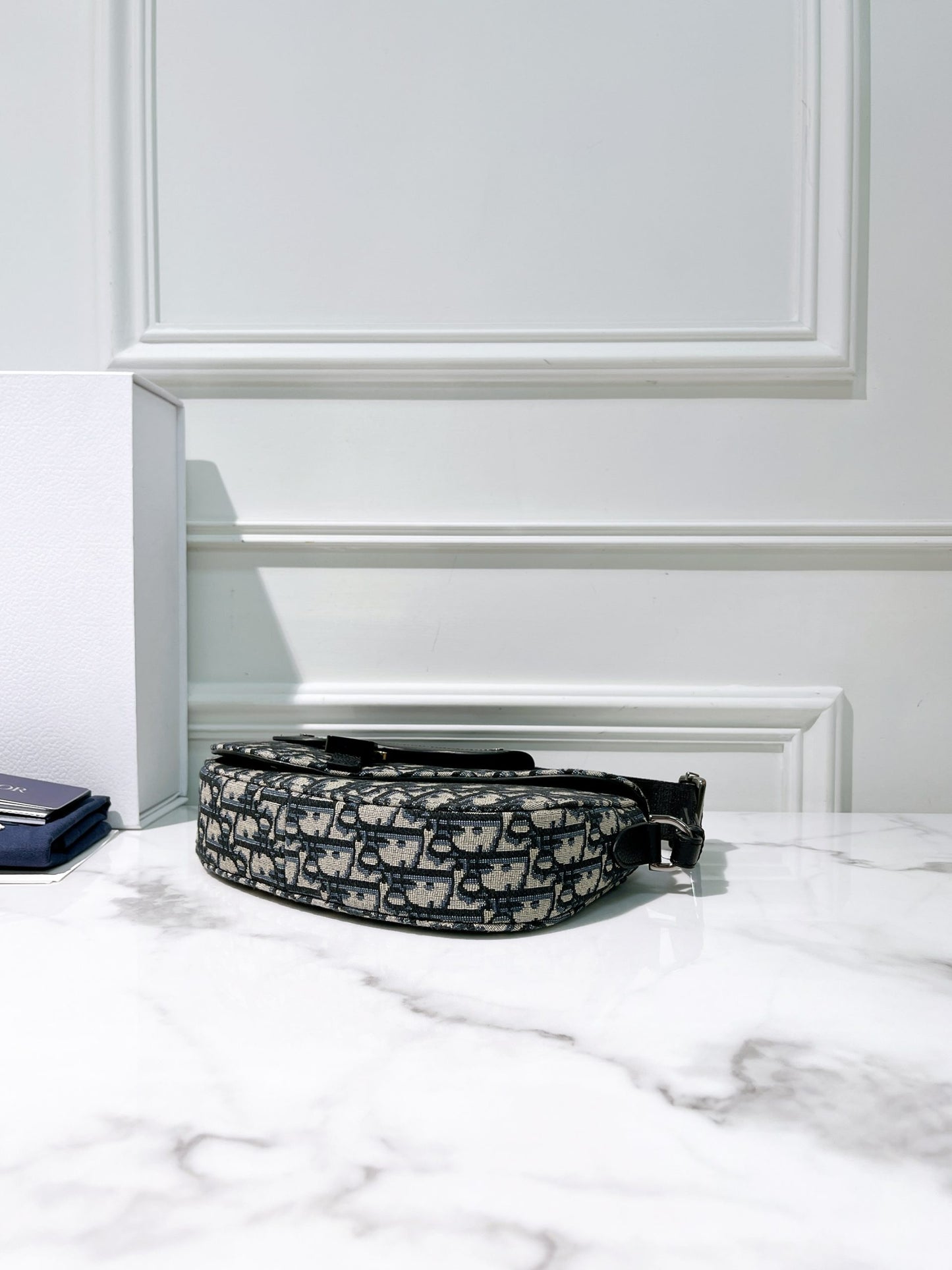 DIOR SMALL SADDLE MESSENGER BAG