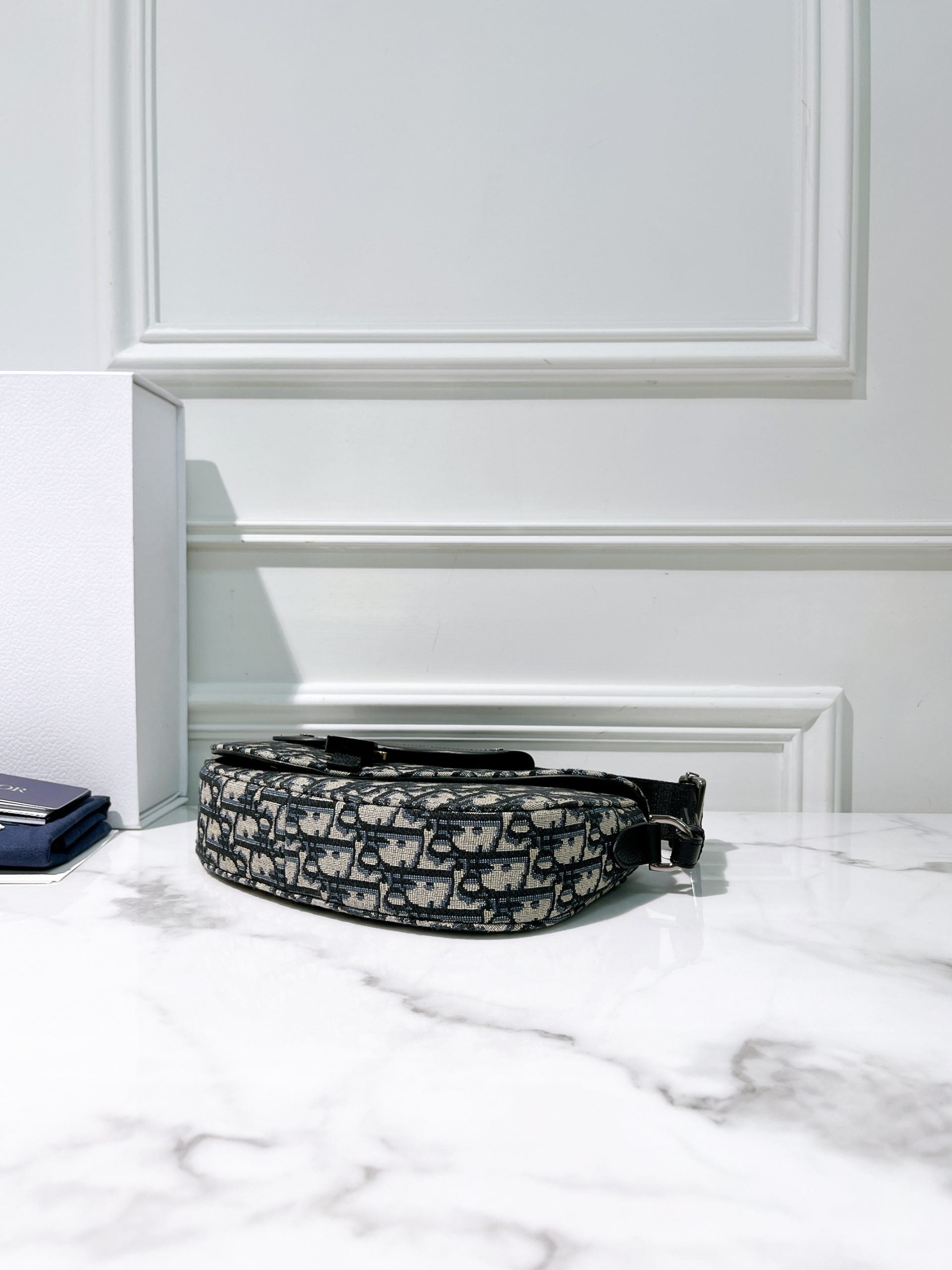 DIOR SMALL SADDLE MESSENGER BAG