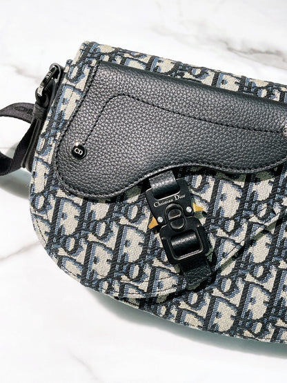 DIOR SMALL SADDLE MESSENGER BAG