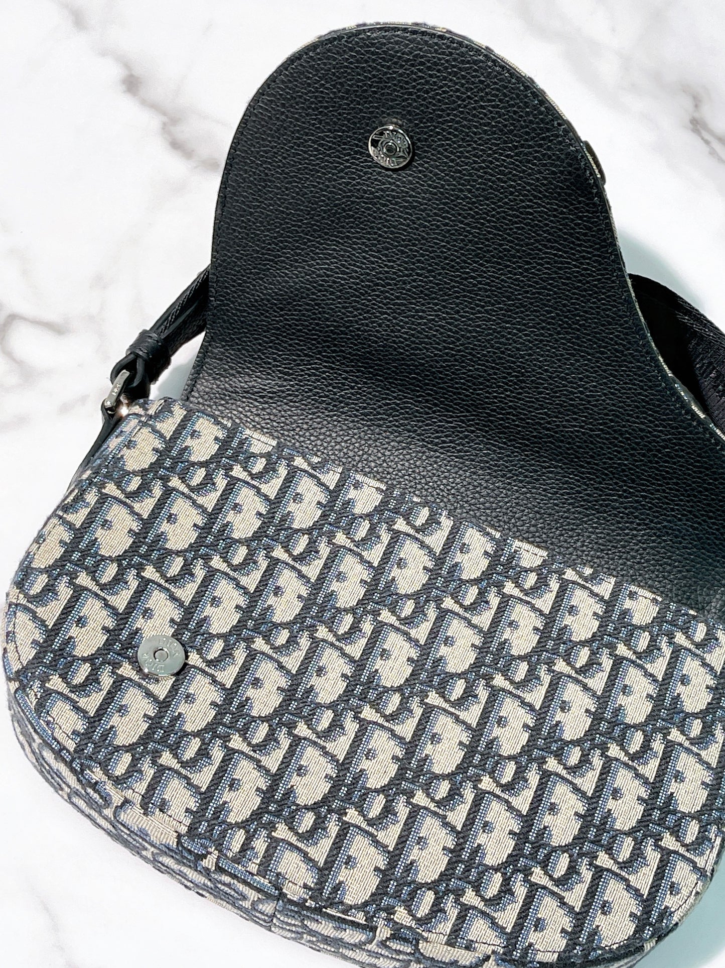 DIOR SMALL SADDLE MESSENGER BAG