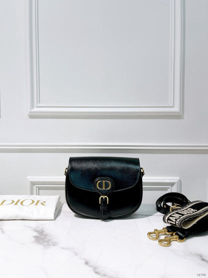 DIOR MEDIUM BOBBY, Black/Gold