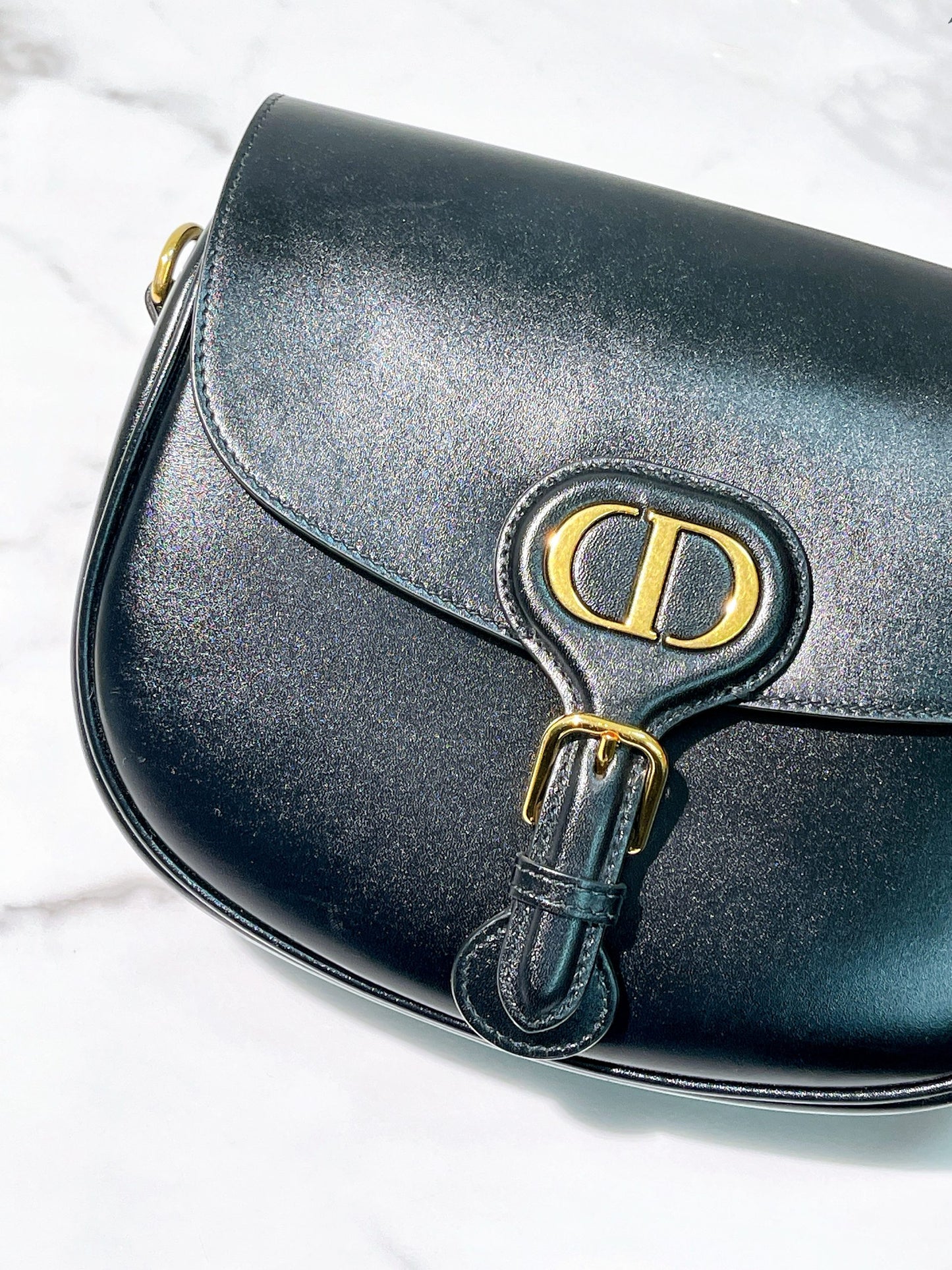 DIOR MEDIUM BOBBY, Black/Gold