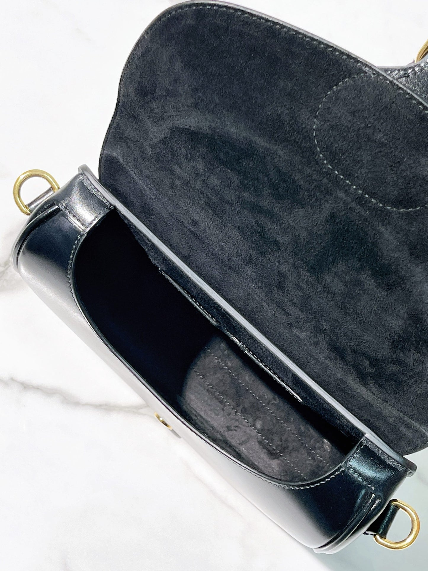 DIOR MEDIUM BOBBY, Black/Gold