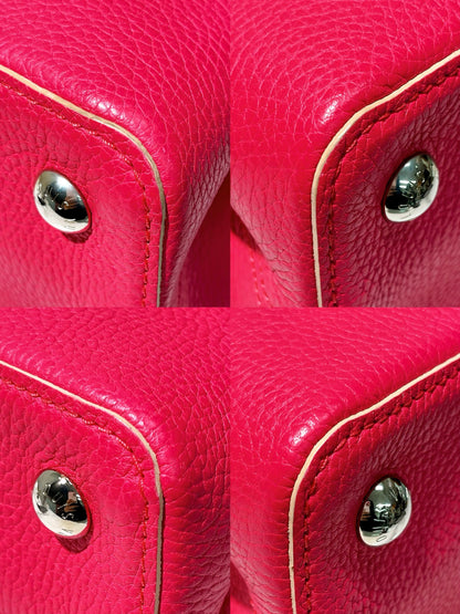 LV CAPUCINES MM, Pink/Gold