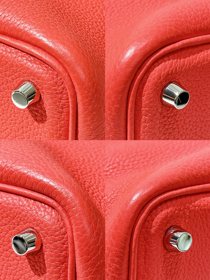 HERMES PICOTIN LOCK 18, Rose Jaipur/Silver