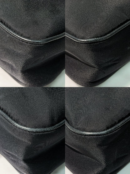 PRADA RE-EDITION 2005 HOBO, Black/Silver