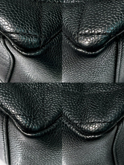 CHANEL PST SHOPPING TOTE, Black/Gold