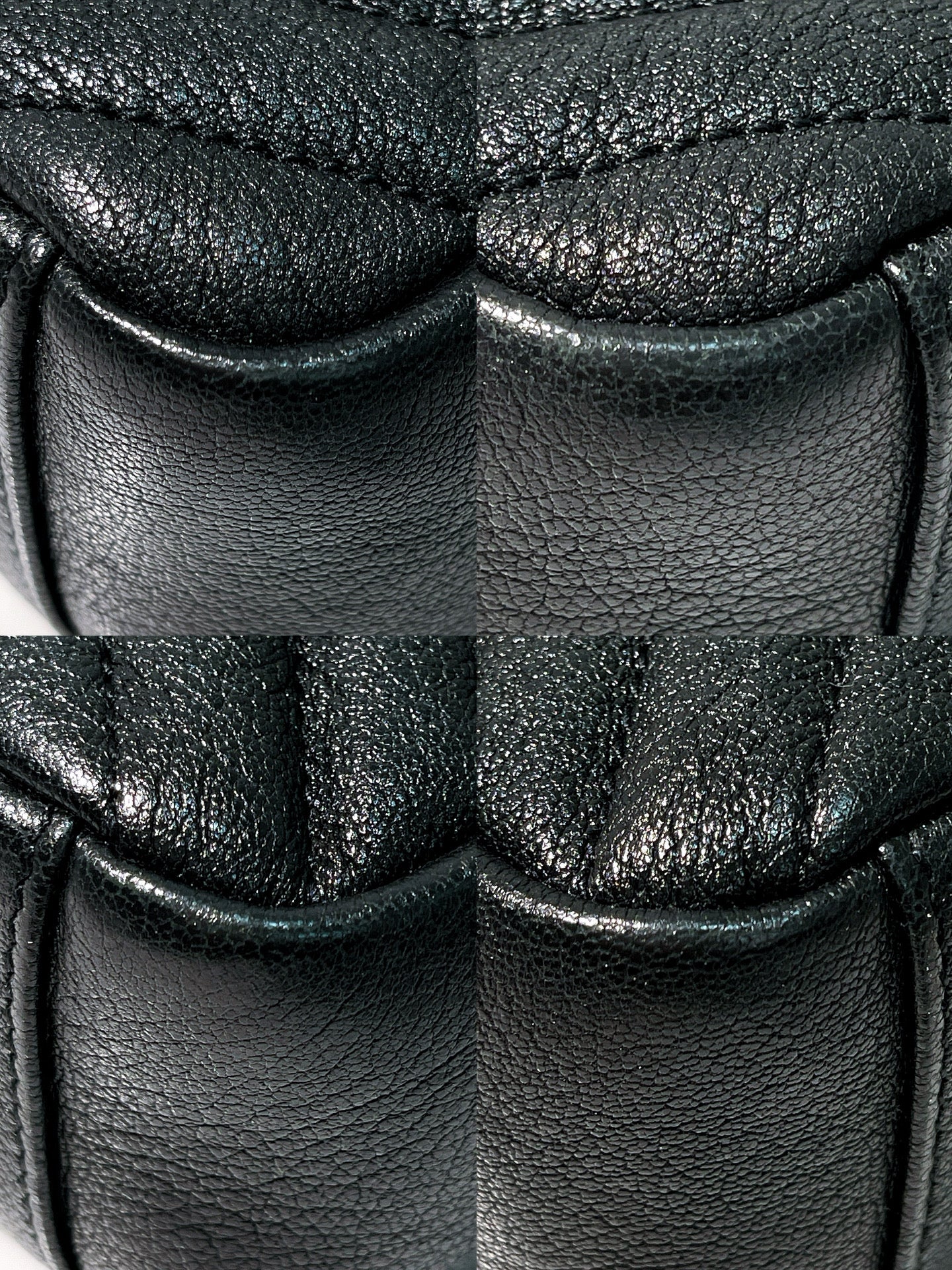 YSL COLLEGE MESSENGER BAG, Black/Silver