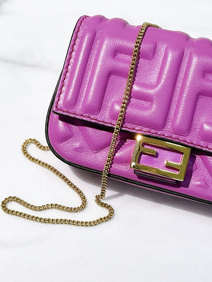 FENDI NANO BAGUETTE CHARM