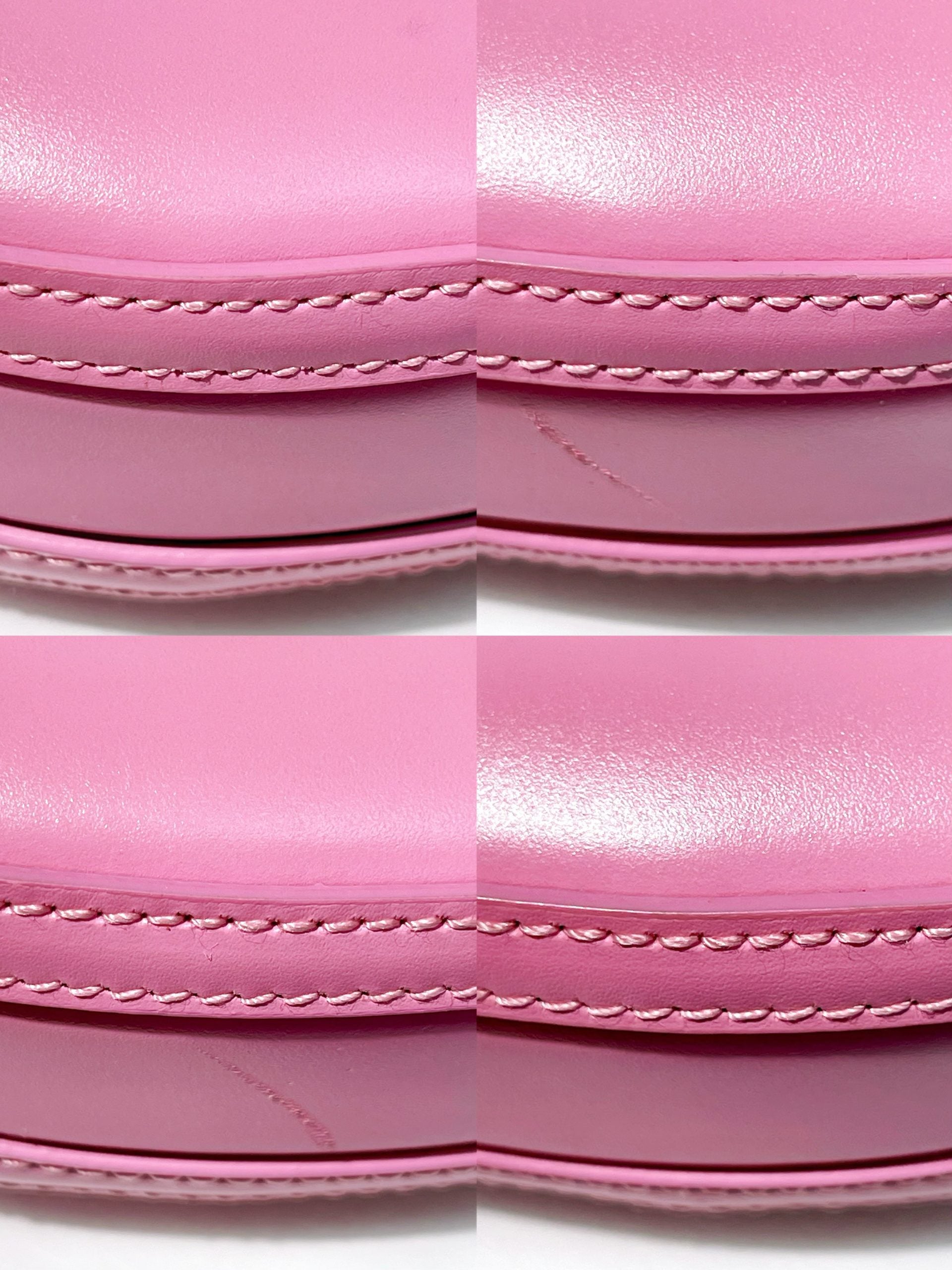 BURBERRY OLYMPIA SHOULDER BAG, Pink/Silver