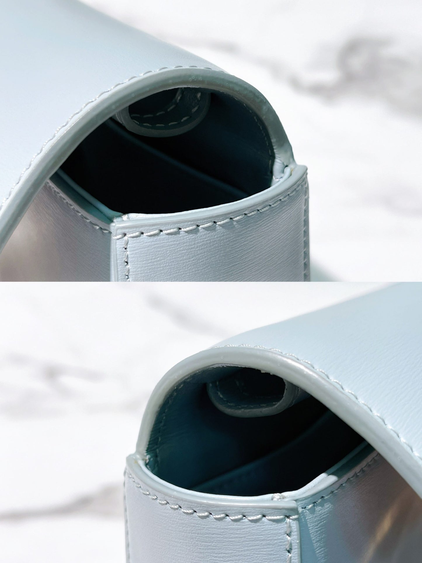 CELINE MINI CLAUDE, Blue/Gold