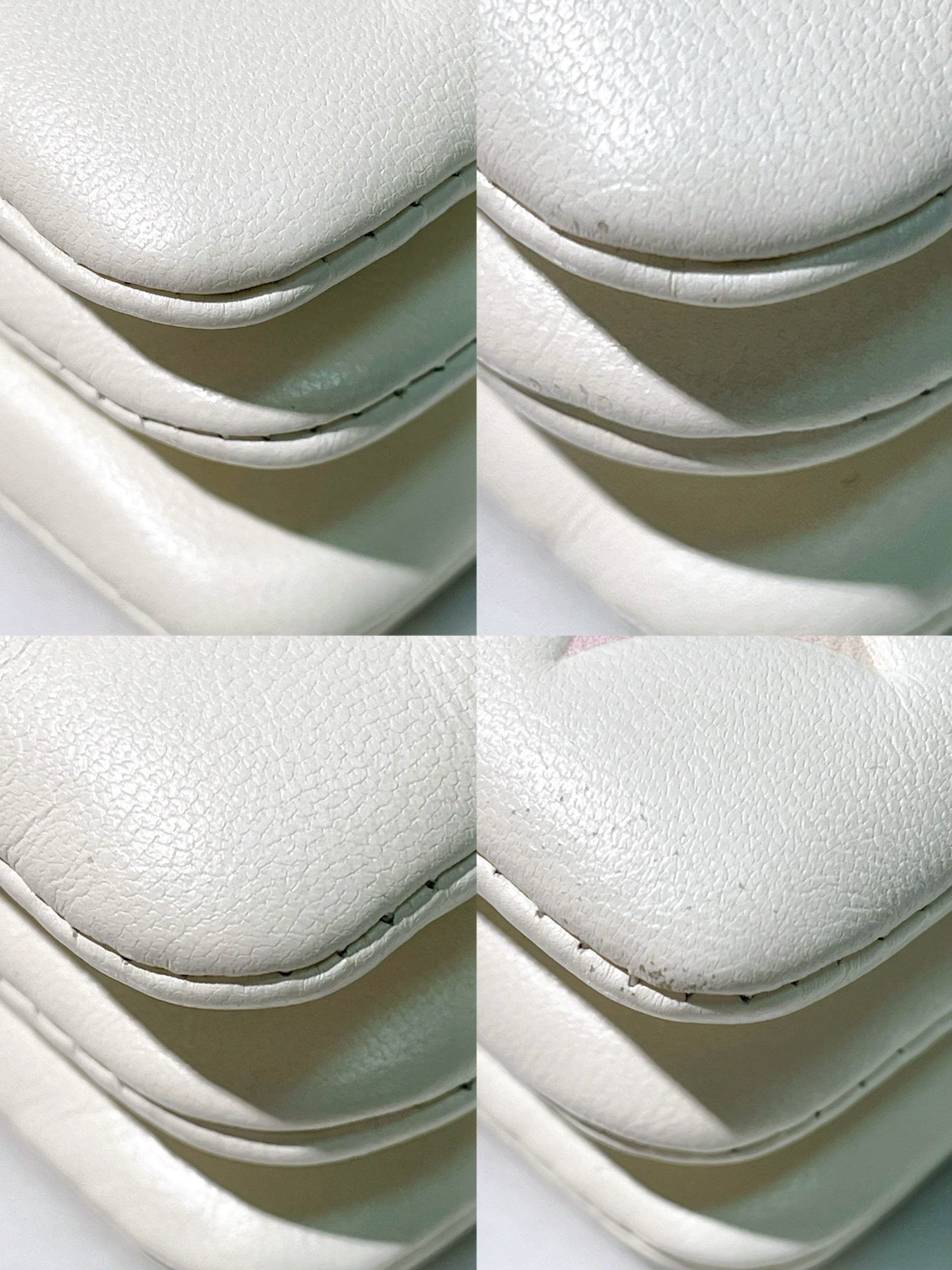 LV MINI COUSSIN, White/Gold