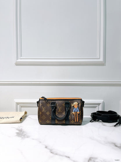 LV KEEPALL NANO, Monogram