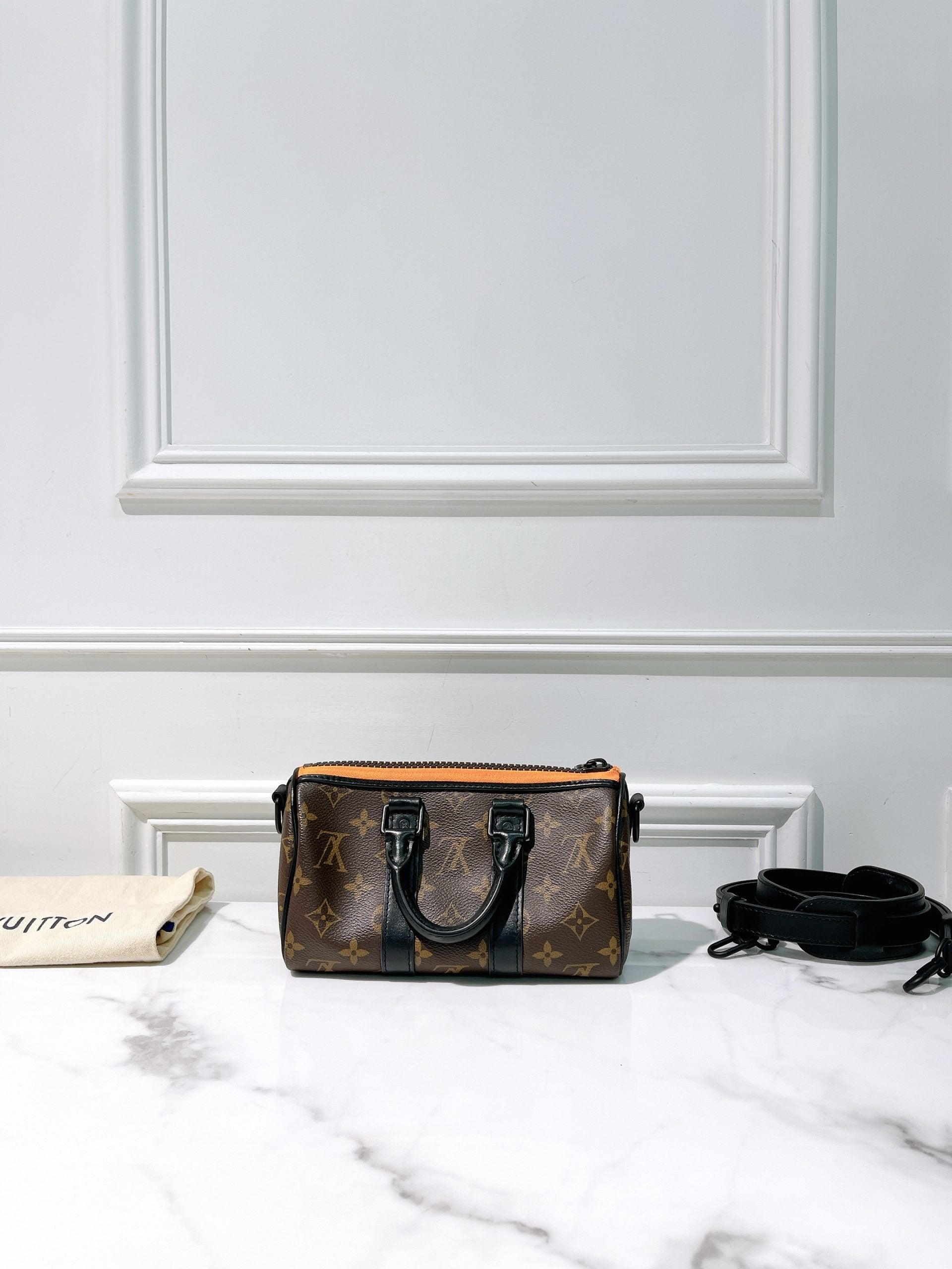 LV KEEPALL NANO, Monogram