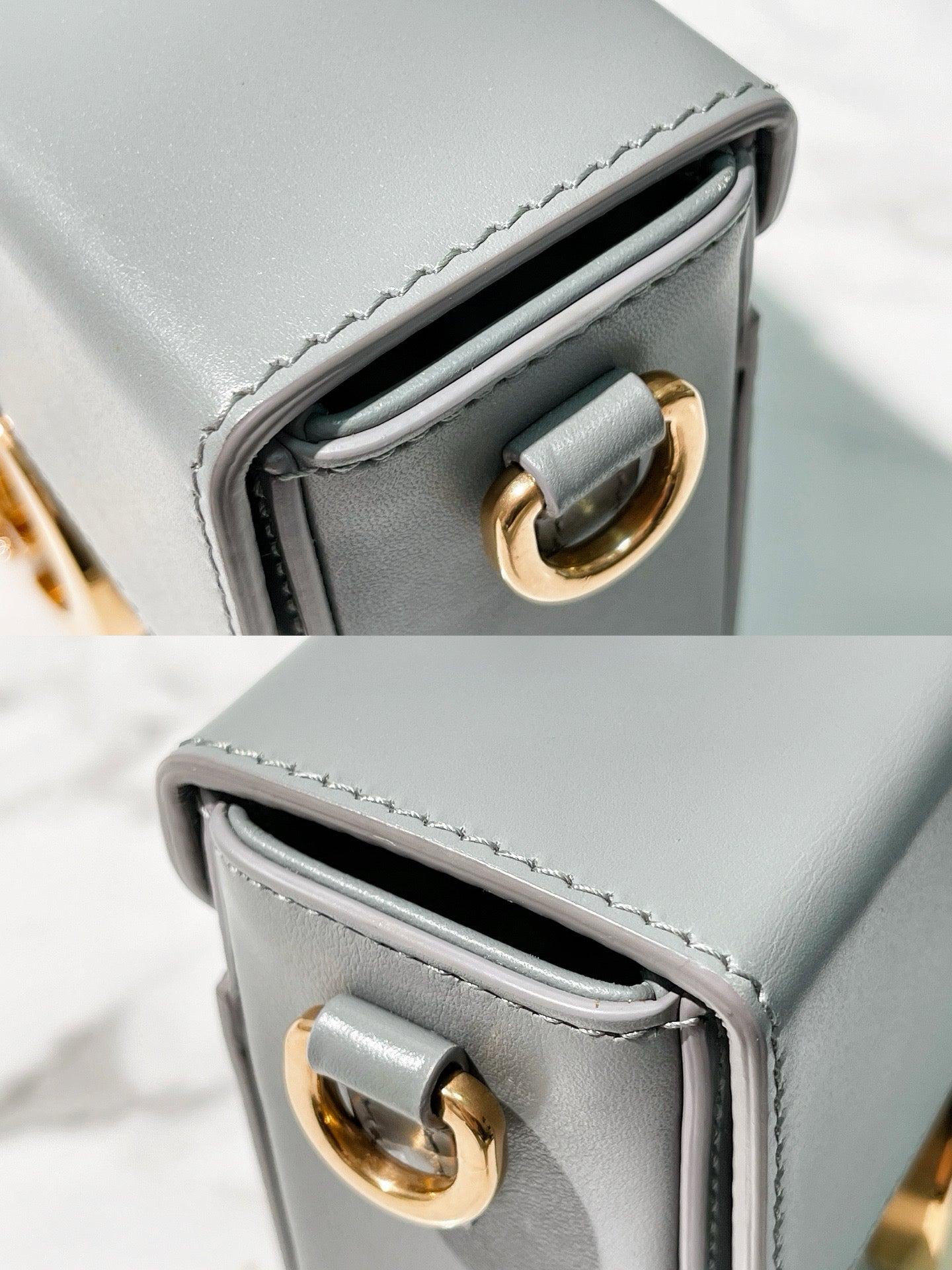 DIOR 30 MONTAIGNE BOX, Gray/Gold