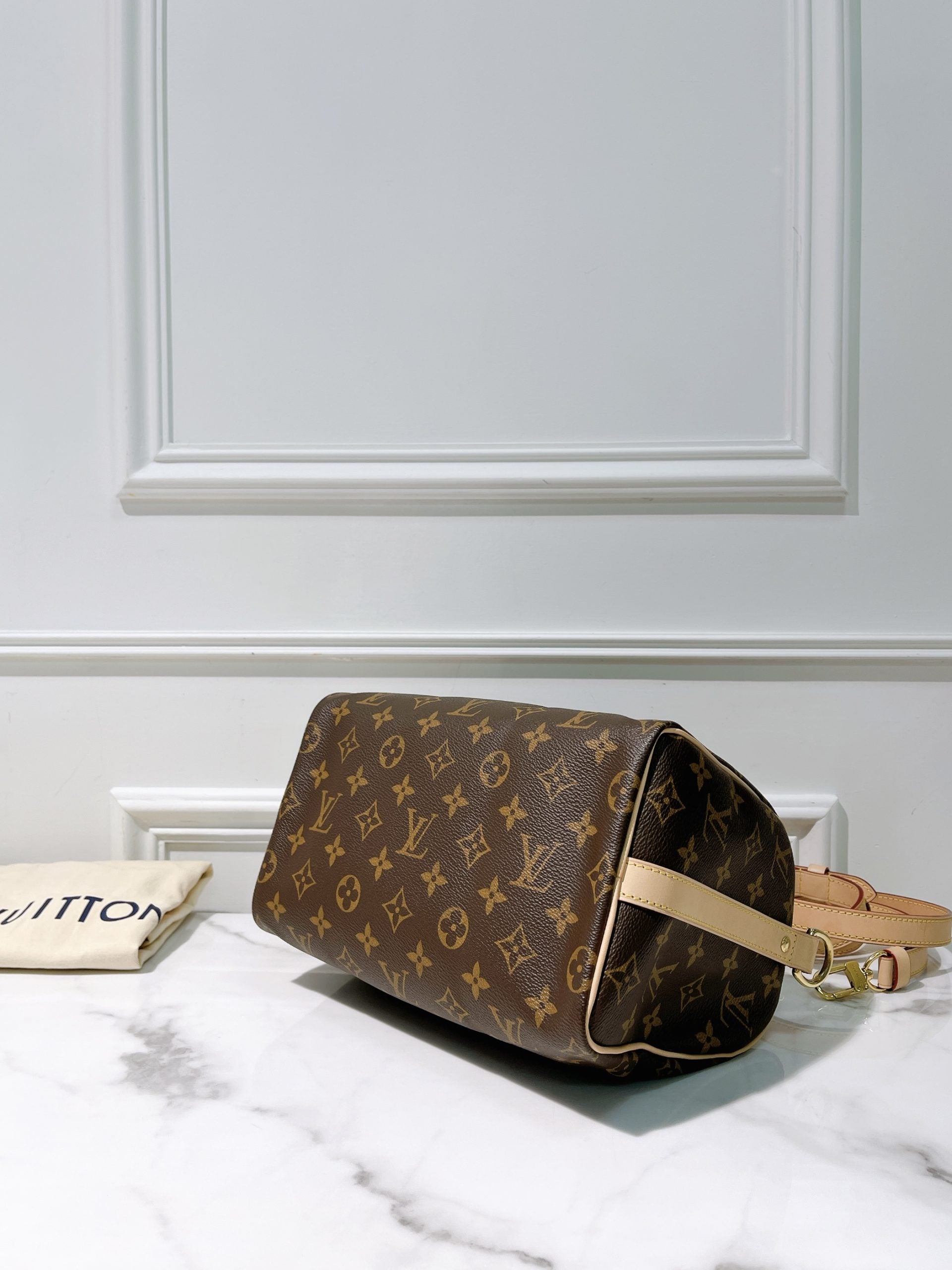 LV SPEEDY BANDOULIERE 25, Monogram