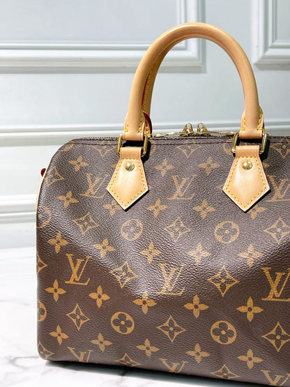 LV SPEEDY BANDOULIERE 25, Monogram
