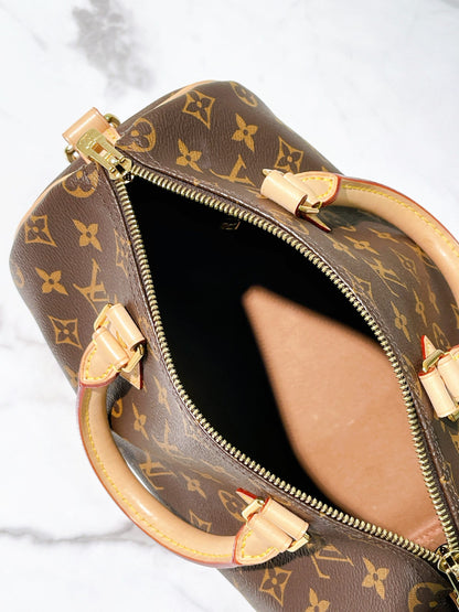 LV SPEEDY BANDOULIERE 25, Monogram