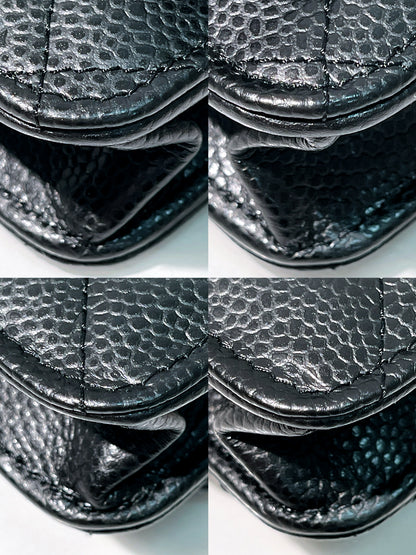 CHANEL CLASSIC WOC, Black/Gold