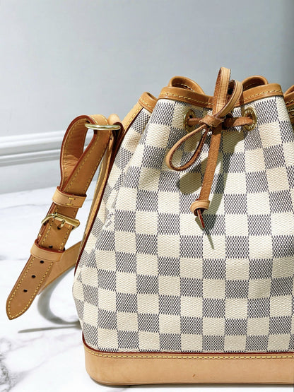 LV NOE BB, Damier Azur