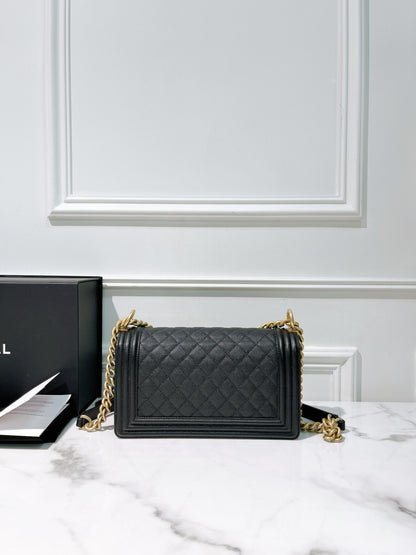 CHANEL LEBOY, Black/Gold