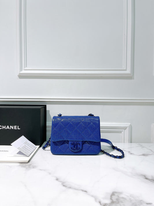 CHANEL MINI SQUARE, All Blue