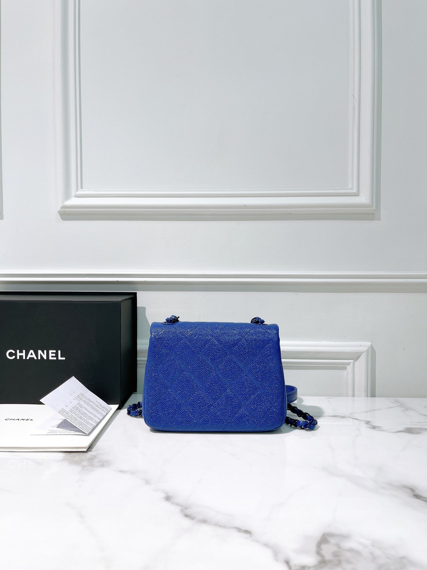 CHANEL MINI SQUARE, All Blue