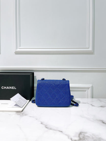 CHANEL MINI SQUARE, All Blue