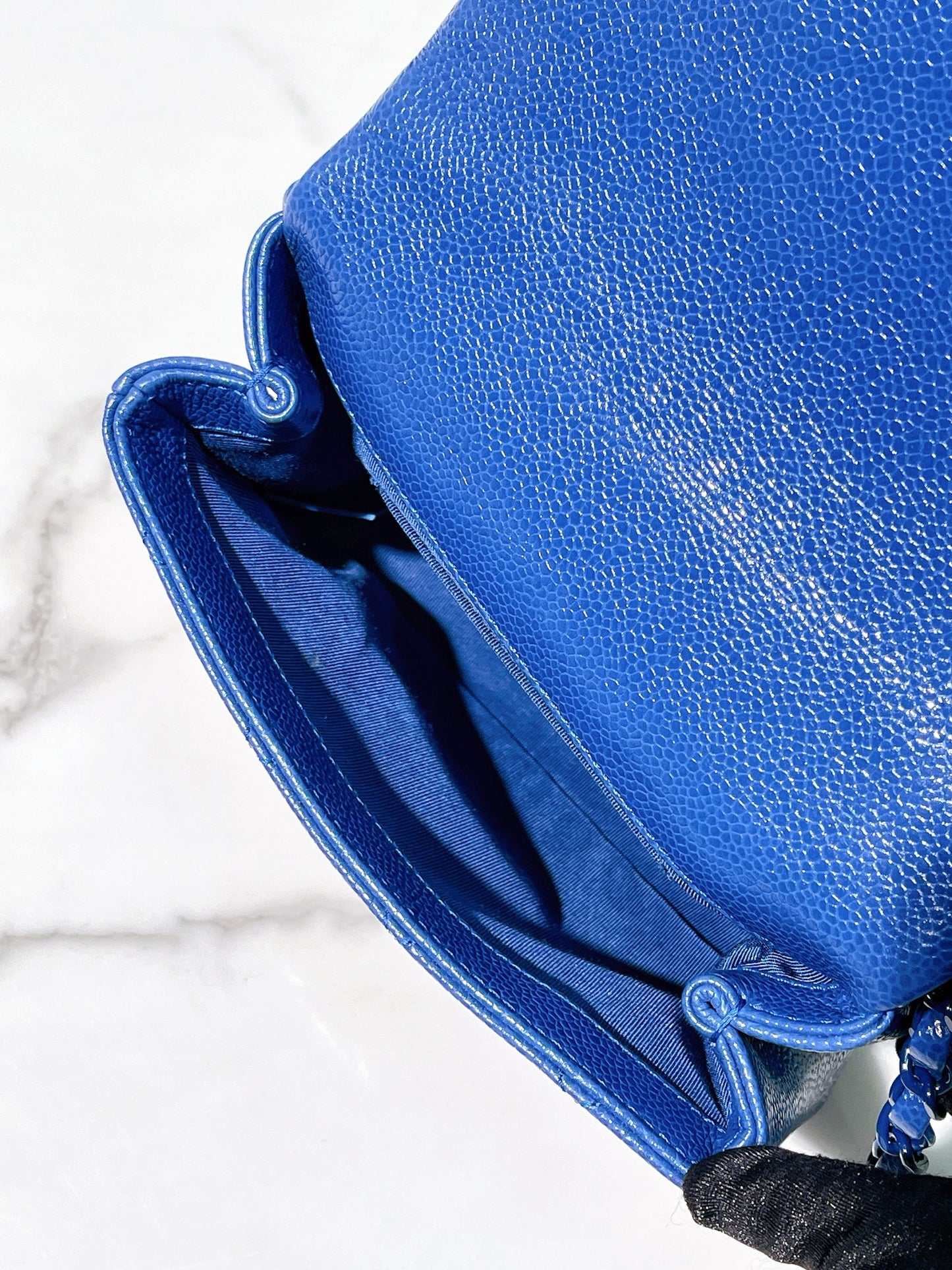 CHANEL MINI SQUARE, All Blue