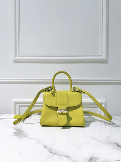 DELVAUX BRILLIANT MINI, Green/Silver