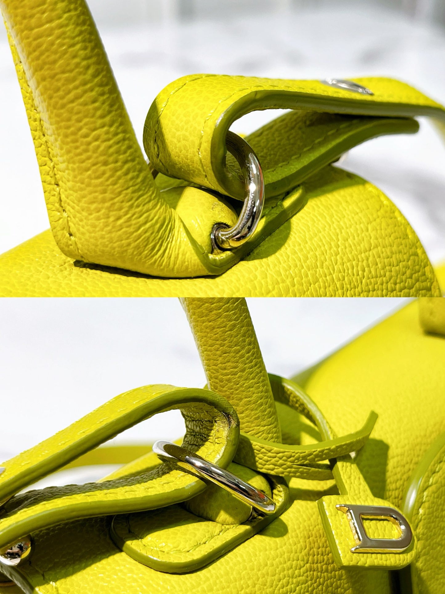 DELVAUX BRILLIANT MINI, Green/Silver