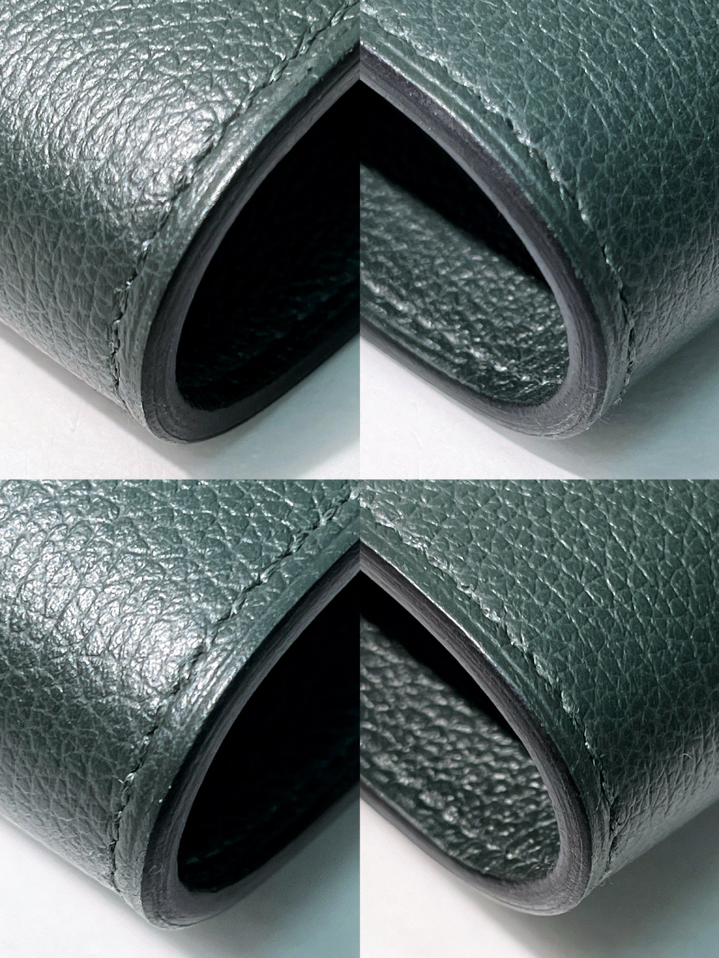 HERMES KELLY TO GO, Vert Fonce/Gold