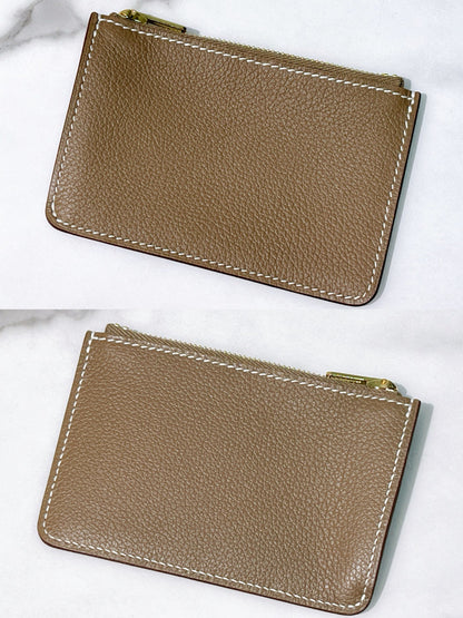 HERMES CONSTANCE SLIM, Etoupe/Gold